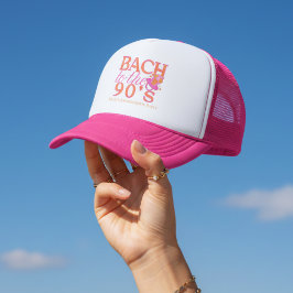 Bach till 90-talet - Retro Bachelorette Party Desi Keps