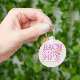 Bach till 90-talet - Retro Bachelorette Party Desi Nyckelring