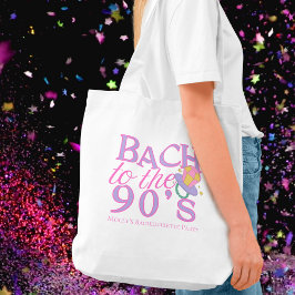 Bach till 90-talet - Retro Bachelorette Party Desi Tygkasse