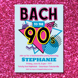 Bach till 90-talets inbjudan till Bachelorette-par