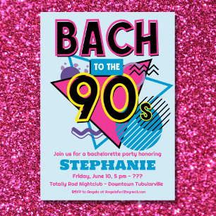 Bach till 90-talets inbjudan till Bachelorette-par