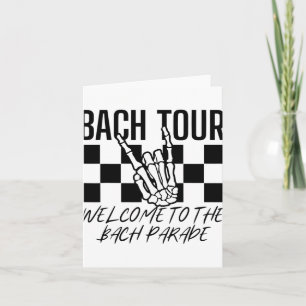 Bach Tour Välkommen till Bach Parad gotiic Bachel Kort