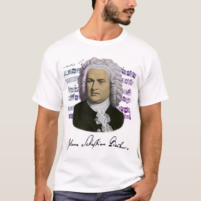 Bach uppfinningT-tröja T-shirt (Framsida)