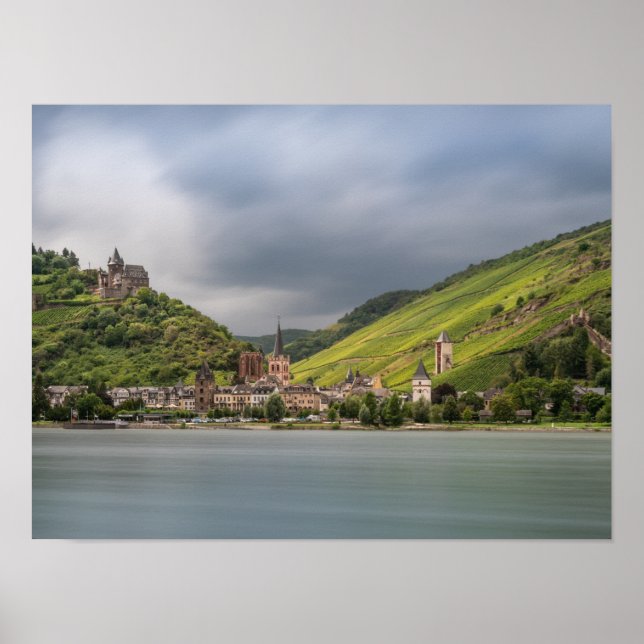 Bacharach am Rhein - Tyskland Poster (Framsidan)