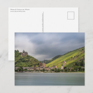 Bacharach am Rhein - Tyskland Vykort