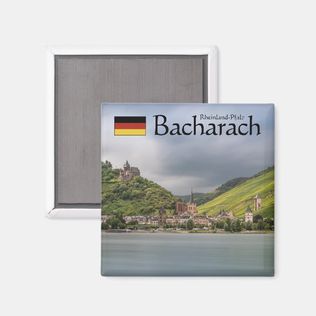Bacharach-souvenir Magnet (Front/Back)