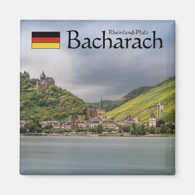Bacharach Souvenir Magnet (Framsidan)