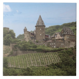 Bacharach, Tyskland, Stahleck slott, slott Kakelplatta