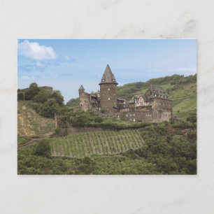 Bacharach, Tysklandare, Stahleck Castle, Schloss Vykort