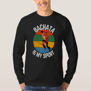 Bachata är min sport Bachata Dancer Fläkt T Shirt