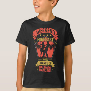 Bachata Dancing Dominican Bachatero Latin Music Ba T Shirt