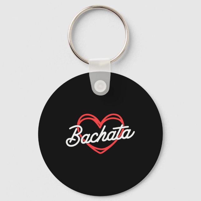 Bachata Dancing Latin Dance Dancer Bachata Dominic Nyckelring (Framsida)