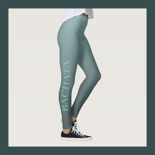 Bachata-dansutrustning för kvinnor leggings