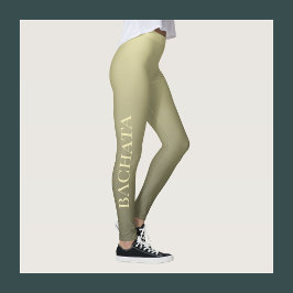 Bachata-dansutrustning för kvinnor leggings