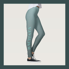 Bachata-dansutrustning för kvinnor leggings