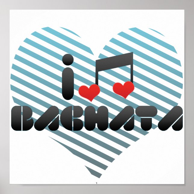 Bachata fläkt poster (Framsidan)