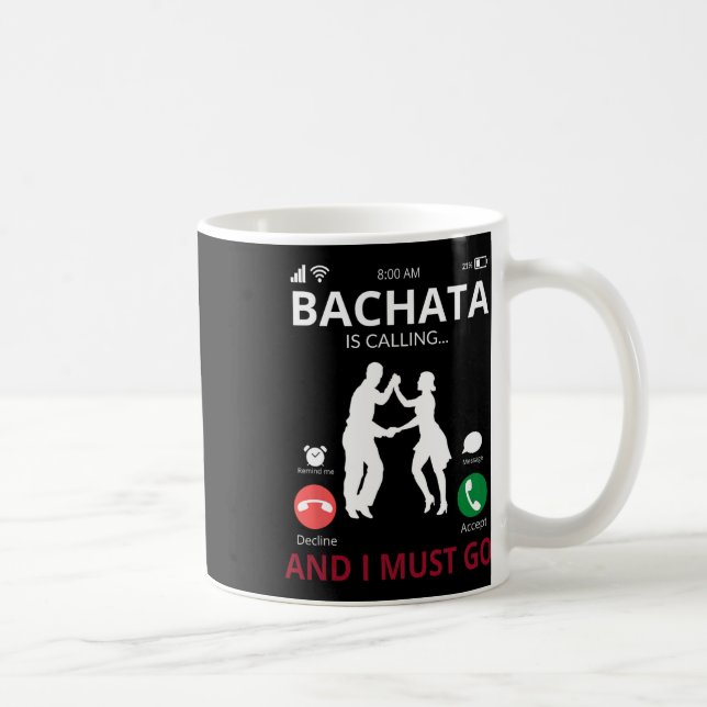 Bachata ringer - härkomst från Dominikanska republ Kaffemugg (Höger)