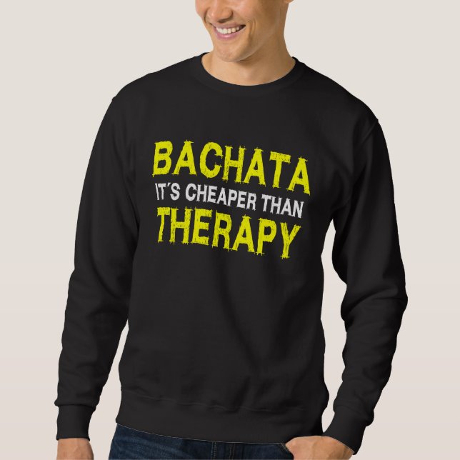 bachata säger outfit dansklass bachata lång ärmad tröja (Framsida)