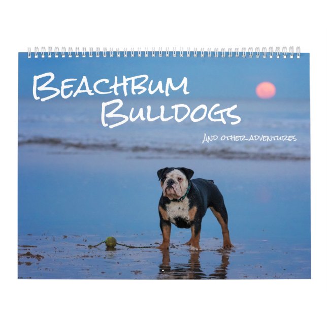 Bachbum Bulldog och andra äventyr Kalender (Omslag)