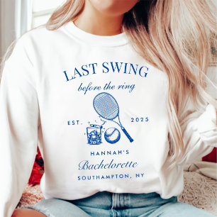 Bache Rosa Last Sewing före Ring tennis T Shirt