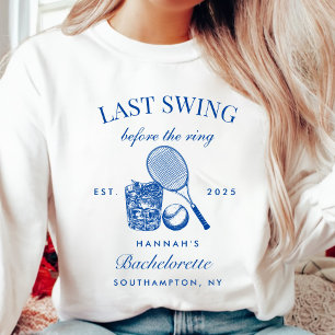 Bache Rosa Last Sewing före Ring tennis T Shirt