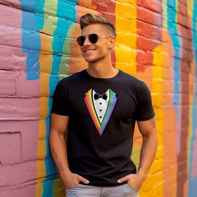 Bachelor Bachelorette Pridet Rainbow LGBTQ T Shirt (Skapare uppladdad)