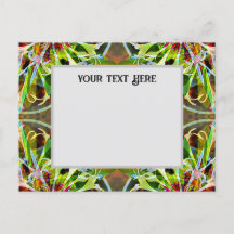 Bachelor Button-vykort