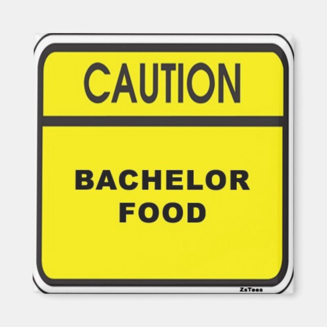 Bachelor Food Magnet (Framsidan)