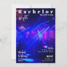 Bachelor Night Magazine Cover