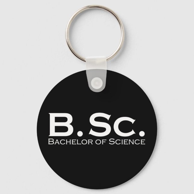 Bachelor of Science BSc Nyckelring (Framsida)