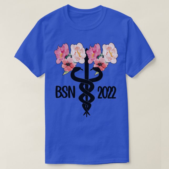 Bachelor of Science Nursing Studenten BSN 2022 T Shirt (Design framsida)