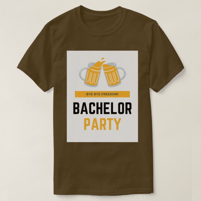 Bachelor party 41 t shirt (Design framsida)