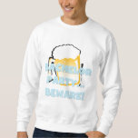 Bachelor Party Beware Tshirts och Gifts Långärmad Tröja<br><div class="desc">Bachelor Party Beware T-shirts,  muggar,  kort,  klistermärken och andra servitriser och gåvor med stort mugg öl!</div>