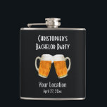 Bachelor Party Bröllop Beer Cheers Fickplunta<br><div class="desc">En roligt gåva som du kan ge killarna som en bröllopsförmån från din kandidat. Skål för brudgummen! Anpassa med gruppens namn och kandidatens partiuppgifter. Färgen och teckensnittet i texten kan ändras så att det passar dina önskemål.</div>