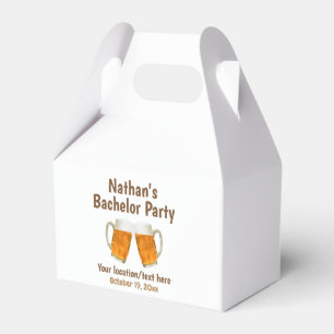 Bachelor Party Bröllop Beer Cheers Presentaskar