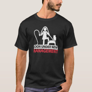 Bachelor Party Bröllop under New Management T Shirt