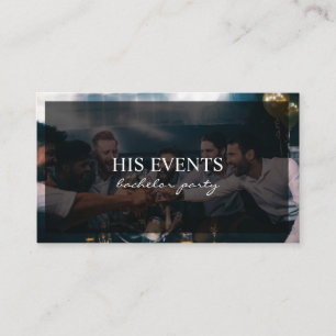 Bachelor Party Brudens sida Firande Visitkort
