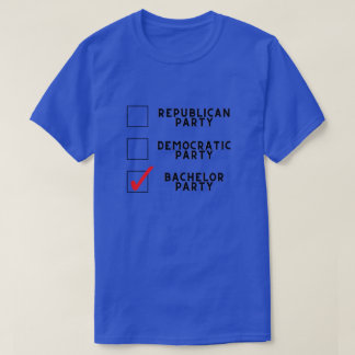 Bachelor Party Groomsman Shirt - Lustigt tal T Shirt