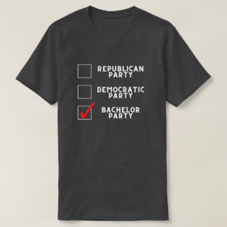 Bachelor Party Groomsman Shirt - Lustigt tal T Shirt