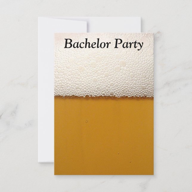 Bachelor Party-inbjudan Inbjudningar (Framsida)