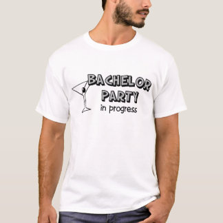 Bachelor Party pågår Tee Shirt