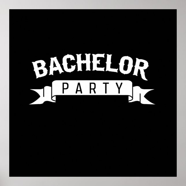 Bachelor Party Poster (Framsidan)