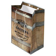 Bachelor Party Rustic Whiskey Barrel