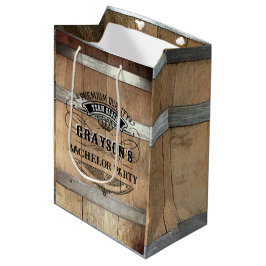 Bachelor Party Rustic Whiskey Barrel