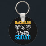 Bachelor Party Squad Bride Team Groom 1  Nyckelring<br><div class="desc">Bachelor Party Squad Bride Team Groom 1</div>