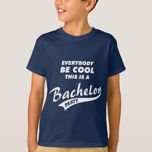 Bachelor Party T Shirt (Framsida)