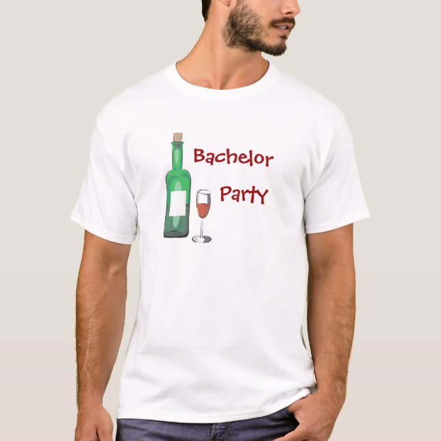 Bachelor Party T-shirt (Framsida)