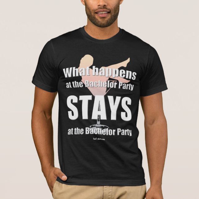 Bachelor Party t-shirt (Framsida)