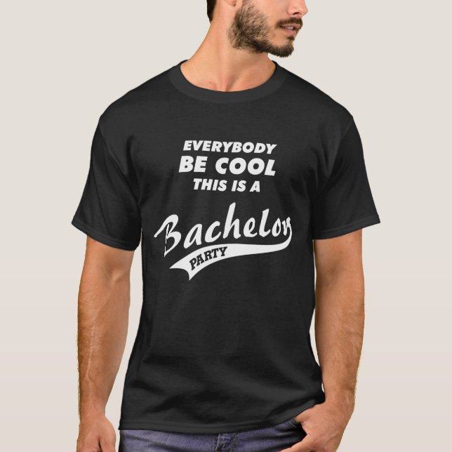 Bachelor Party T-shirt (Framsida)