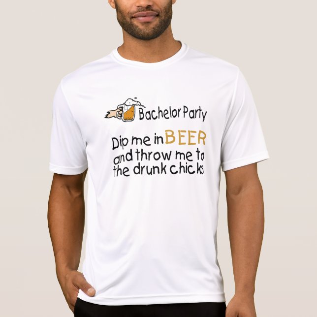 Bachelor Party T-shirt (Framsida)